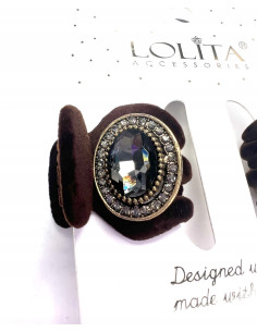 Klamra zestaw Glamur flok cyrkonie wieczorowa Zestaw 2... 2