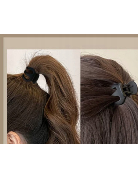 Klamra zestaw flok cyrkonie wieczorowa Zestaw 2 sztuki Lolita Accessories