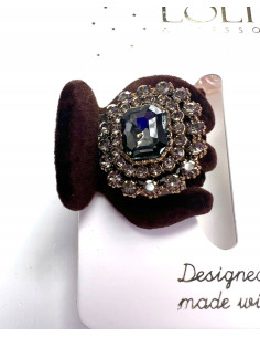 Klamra zestaw Glamur flok cyrkonie wieczorowa Zestaw 2... 2