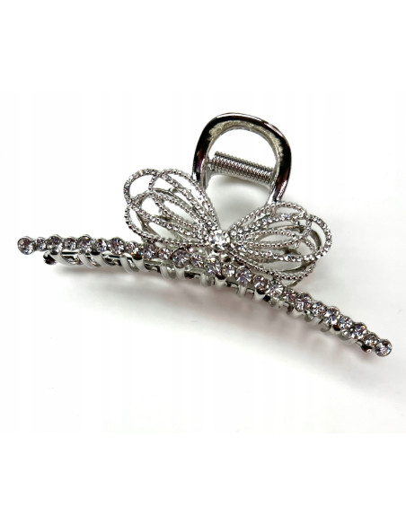 Klamra do włosów srebrna Lolita Accessories