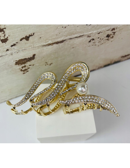 KLAMRA SZCZĘKOWA DO WŁSÓW BOGATO ZDOBIONA Lolita Accessories