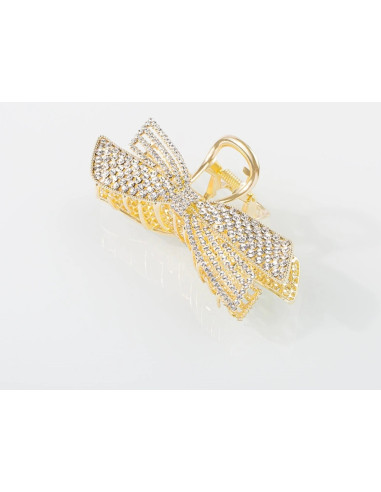 Klamra z cyrkoniami bogato zdobiona Lolita...