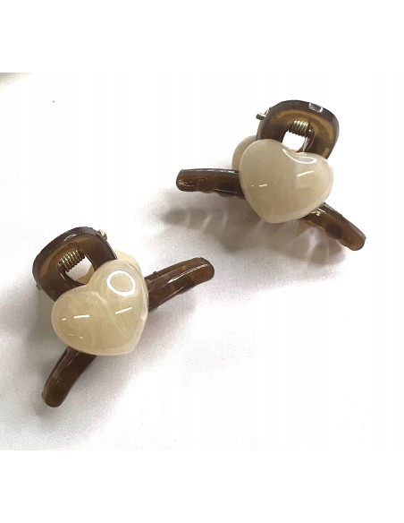 Zestaw klamerek Serduszka Serduszko klamra Lolita Accessories