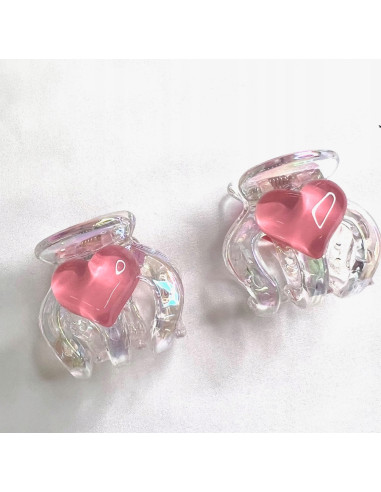 Zestaw klamerek Serduszka Serduszko klamra...
