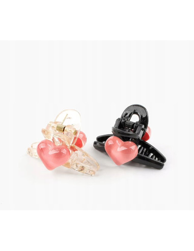 Zestaw klamerek 2 SZTUKI Serduszka Serduszko...