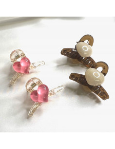 Zestaw klamerek 4 SZTUKI Z SERDUSZKIEM klamra Lolita... 2