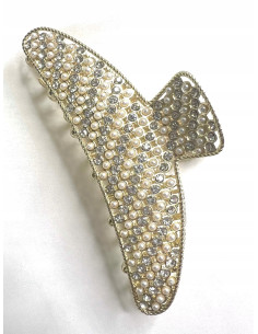 Klamra z cyrkoniami bogato zdobiona Lolita Accessories