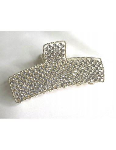 Klamra z cyrkoniami bogato zdobiona Lolita...