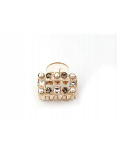 Klamra Lolita Accessories złota z kamieniami