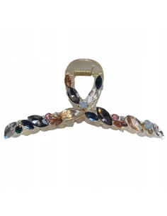 klamra do włosów z kamieniami akryl ozdoba do włosów...