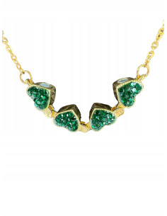 Naszyjnik ze stali chirurgicznej Lolita Accessories Złoty...