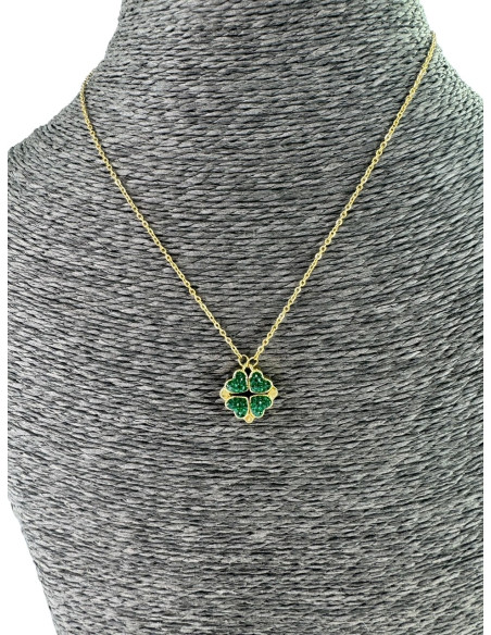 Naszyjnik ze stali chirurgicznej Lolita Accessories Złoty Złote Serce