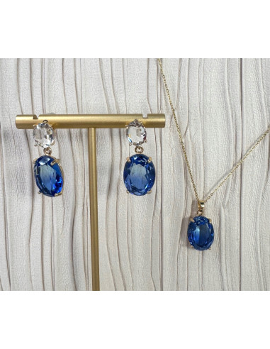 Komplet Naszyjnik z zawieszką STAL CHIRURGICZNA...