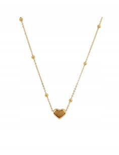 Naszyjnik ze stali chirurgicznej Lolita Accessories Złoty...
