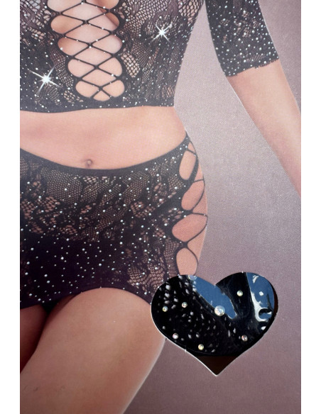 SEXI Bodystocking SEKSOWANA SIATECZKA NA CIAŁO ZMYSŁOWA KOBIECA SEXI