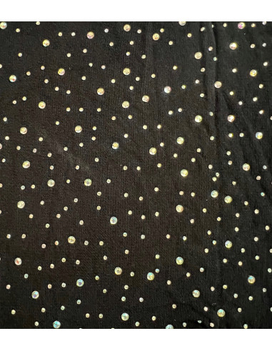 Bodystocking Sukienka siateczka z kamieniami SEXI