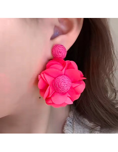 Kolczyki KWIATKI KWIATUSZKI BOHO MAXI KWIATY Lolita... 2