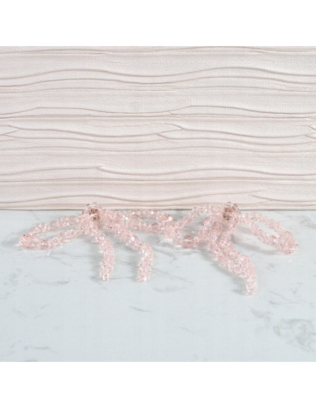 Kolczyki MAXI KOKARDKI Z KORALIKÓW XXL Lolita Accessories