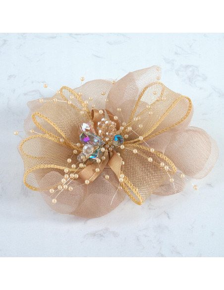 STROIK FASCYNATOR KAMIENIE PRZYPINKA OZDOBA GLAMOUR LOLITA AKCESORIA