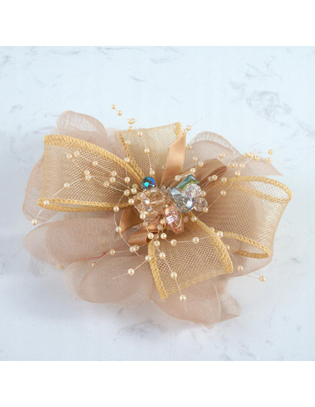 STROIK FASCYNATOR KAMIENIE PRZYPINKA OZDOBA GLAMOUR LOLITA AKCESORIA