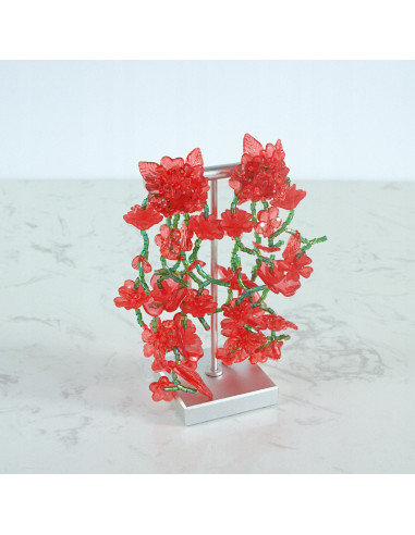 Kolczyki MAXI XXL ZJAWISKOWE KWIATY BOHO Lolita...