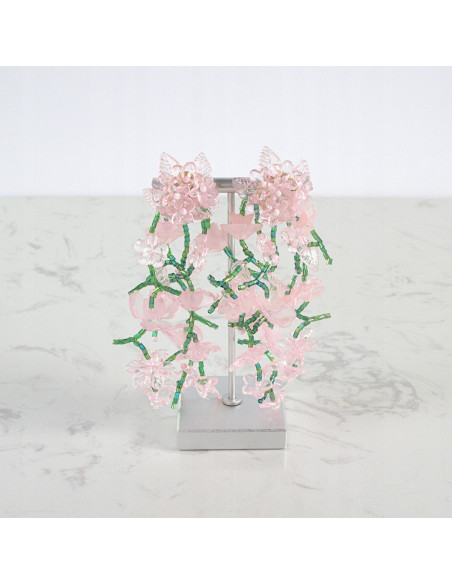 Kolczyki MAXI XXL ZJAWISKOWE KWIATY BOHO Lolita Accessories KWIATUSZKI