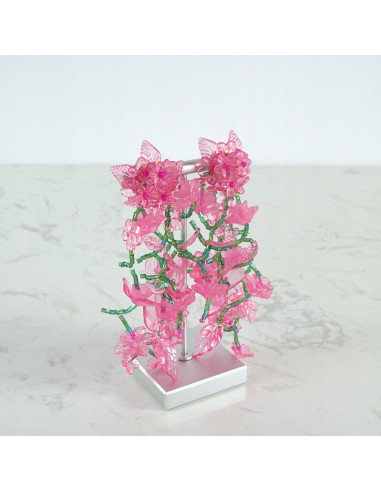 Kolczyki MAXI XXL ZJAWISKOWE KWIATY BOHO Lolita...