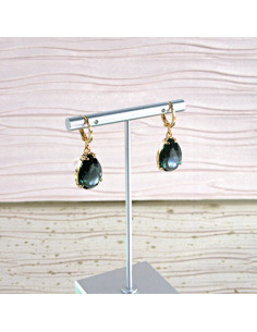 Kolczyki Lolita Accessories KAMIENIE CIENIOWANE ŁEZKI 2