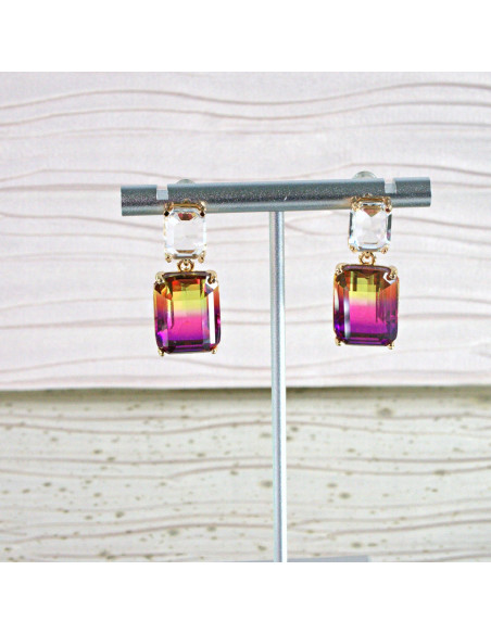 Kolczyki Lolita Accessories KAMIENIE CIENIOWANE KAMIENIE "BRYLANY"