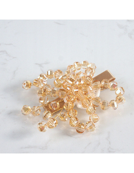 MOTYL z KRYSZTAŁAMI KAMIENIE PRZYPINKA OZDOBA GLAMOUR LOLITA AKCESORIA