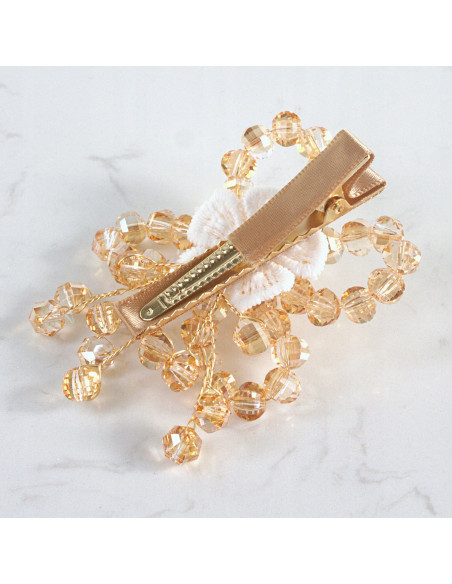 MOTYL z KRYSZTAŁAMI KAMIENIE PRZYPINKA OZDOBA GLAMOUR LOLITA AKCESORIA