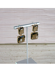 Kolczyki Lolita Accessories KAMIENIE BRĄZOWE KAMIENIE 2