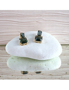 Kolczyki Lolita Accessories KAMIENIE GRAFITOWE KAMIENIE