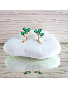 Kolczyki Lolita Accessories KAMIENIE ZIELONE KAMIENIE...