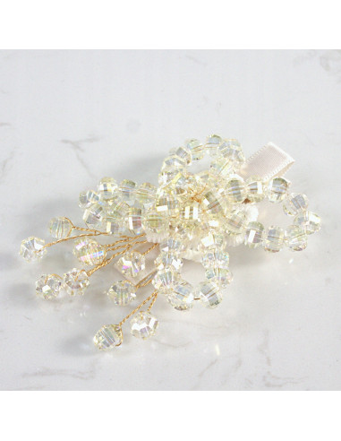 MOTYL z KRYSZTAŁAMI KAMIENIE PRZYPINKA OZDOBA...