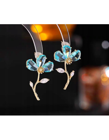 Kolczyki Lolita Accessories KAMIENIE NIEBIESKIE...