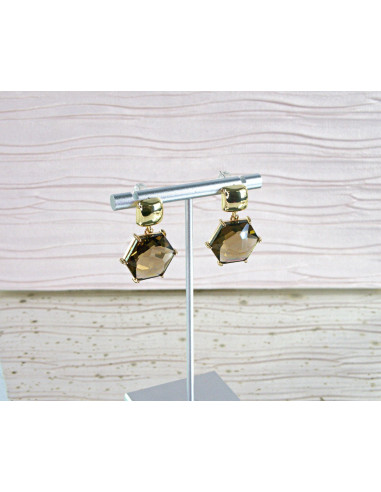 Kolczyki Lolita Accessories srebrny sztyft 925...