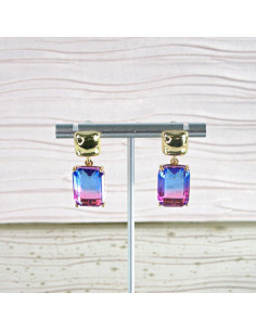 Kolczyki CIENIOWANE "BRYLANTY" Lolita Accessories srebrny...