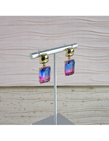 Kolczyki CIENIOWANE "BRYLANTY" Lolita...