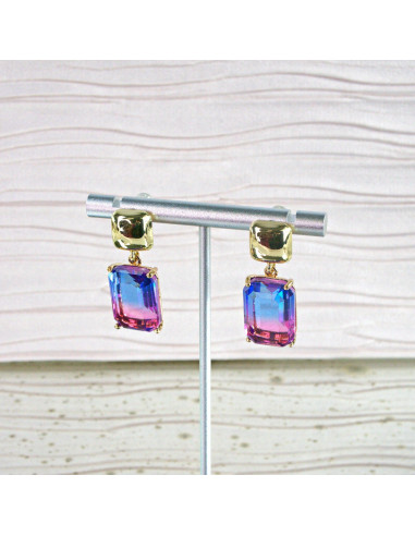 Kolczyki CIENIOWANE "BRYLANTY" Lolita...