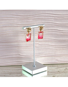 Kolczyki CIENIOWANE "BRYLANTY" Lolita Accessories srebrny... 2