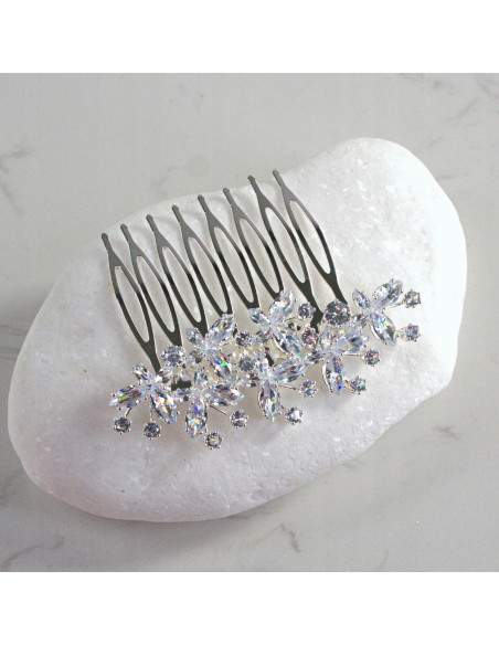 GRZEBIEŃ wsuwany do włosów wtykowy ozdobny MOTYLKI Lolita Akcesoria