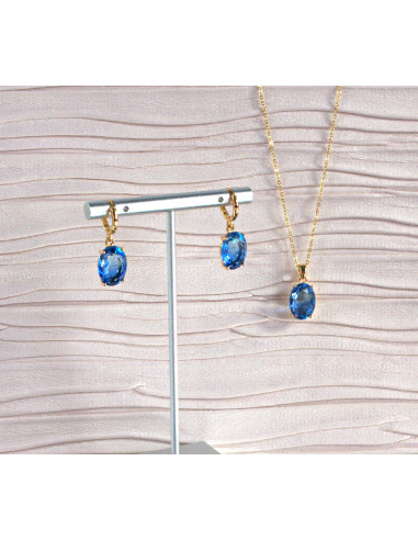 Komplet Naszyjnik z zawieszką STAL CHIRURGICZNA...