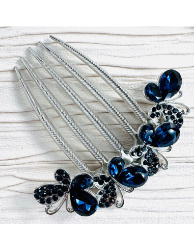 GRZEBIEŃ wsuwany do włosów wtykowy ozdobny...