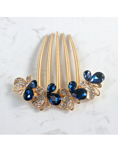 GRZEBIEŃ wsuwany do włosów wtykowy ozdobny...