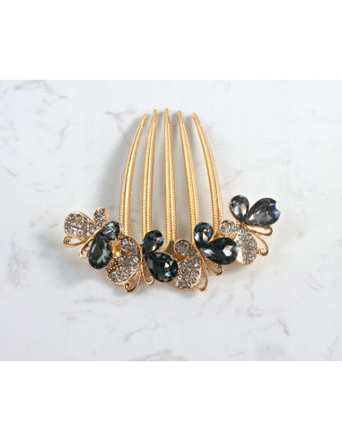 GRZEBIEŃ wsuwany do włosów wtykowy ozdobny...