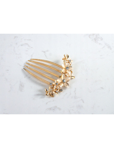 GRZEBIEŃ wsuwany do włosów wtykowy ozdobny...