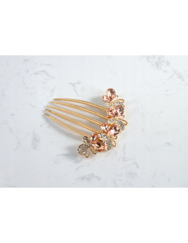 GRZEBIEŃ wsuwany do włosów wtykowy ozdobny...