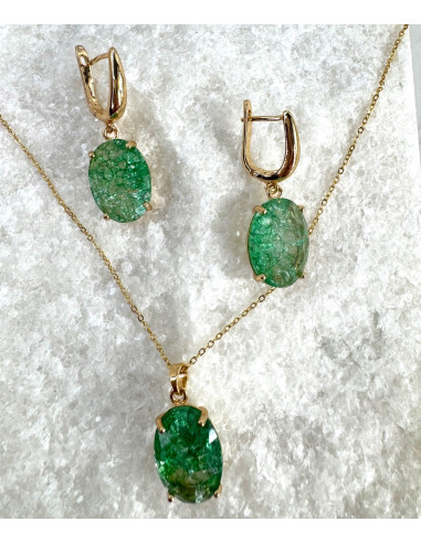 Komplet Naszyjnik z zawieszką STAL CHIRURGICZNA...