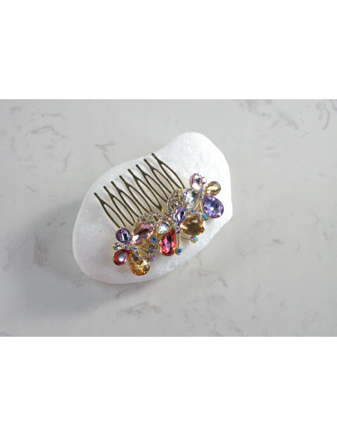 GRZEBIEŃ wsuwany do włosów wtykowy ozdobny...